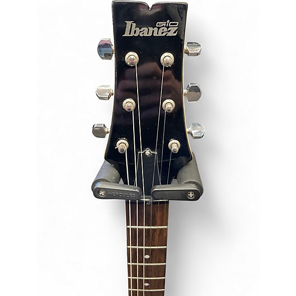 Used Ibanez GIO GAX70 BLACK SPARKLE Solid Body Electric Guitar