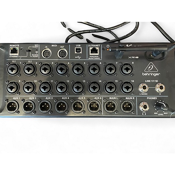 Used Behringer X air XR18 Digital Mixer