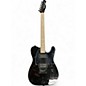 Used Squier Affinity Telecaster HH Metallic Black Solid Body Electric Guitar thumbnail