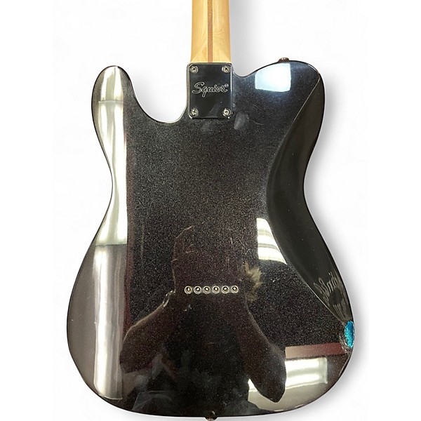 Used Squier Affinity Telecaster HH Metallic Black Solid Body Electric Guitar