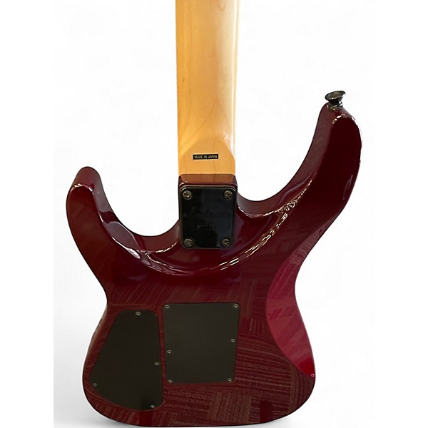 Used Jackson DKMT Dinky Trans Red Solid Body Electric Guitar