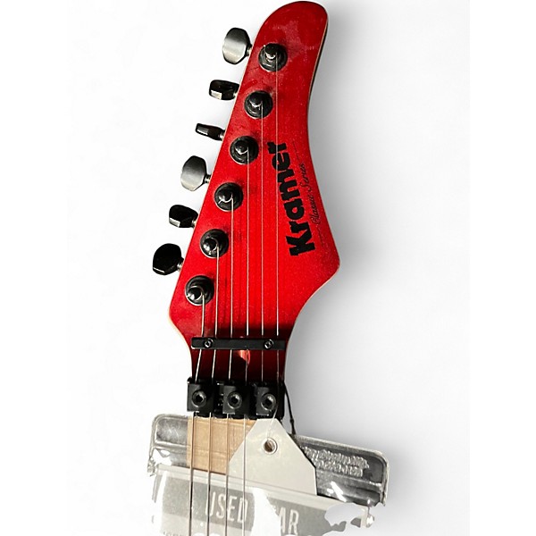 Used Kramer Pacer Classic Red Solid Body Electric Guitar