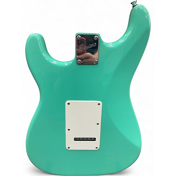 Used Squier Bullet Stratocaster Seafoam Green Solid Body Electric Guitar