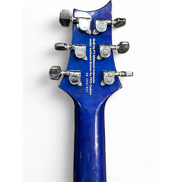 Used PRS SE Standard 24 Blue Solid Body Electric Guitar