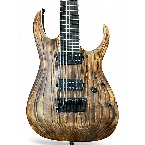 Used Ibanez RGAIX7U Natural Solid Body Electric Guitar