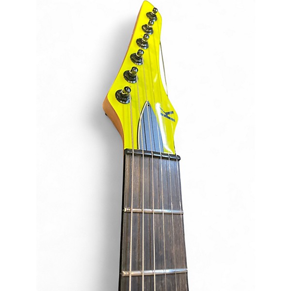 Used 2025 Kiesel AERO Yellow Solid Body Electric Guitar