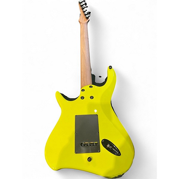 Used 2025 Kiesel AERO Yellow Solid Body Electric Guitar