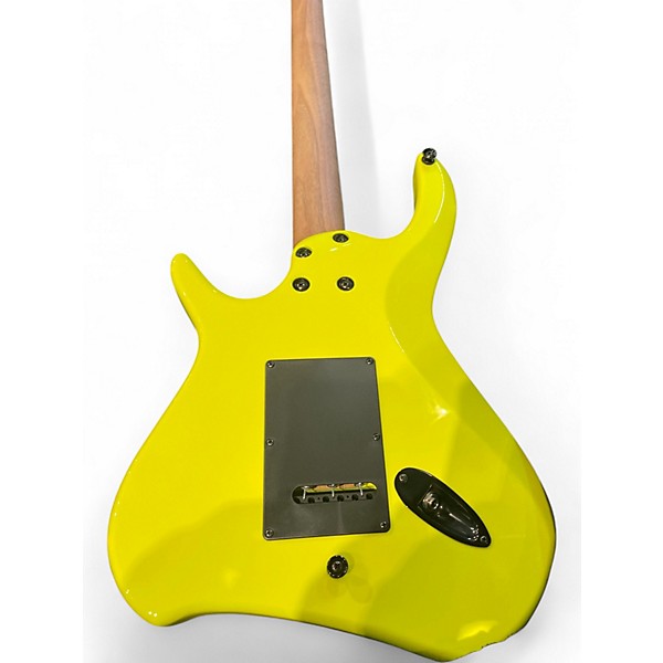 Used 2025 Kiesel AERO Yellow Solid Body Electric Guitar