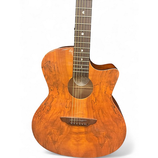 Used Luna Gypsy Spalt Acoustic Spalted Maple Acoustic Guitar