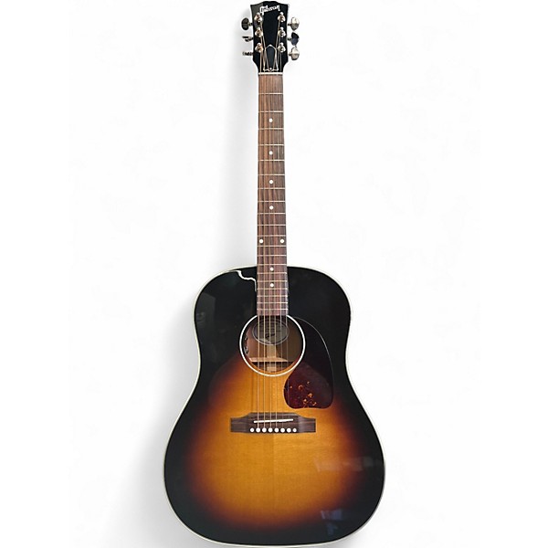 Used 2026 Gibson J45 Standard 2 Tone Sunburst Acoustic Electric Guitar