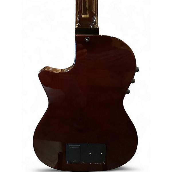 Used Mco CUSTOM THIN-BODY Candy Apple Red Classical Acoustic Electric Guitar
