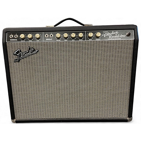 Used Fender Custom Vibrolux Reverb Tube Guitar Combo Amp