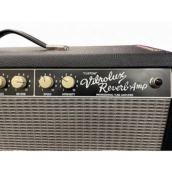 Used Fender Custom Vibrolux Reverb Tube Guitar Combo Amp