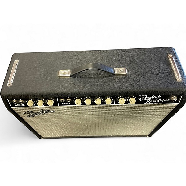 Used Fender Custom Vibrolux Reverb Tube Guitar Combo Amp