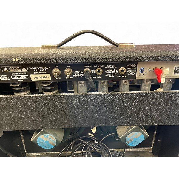 Used Fender Custom Vibrolux Reverb Tube Guitar Combo Amp