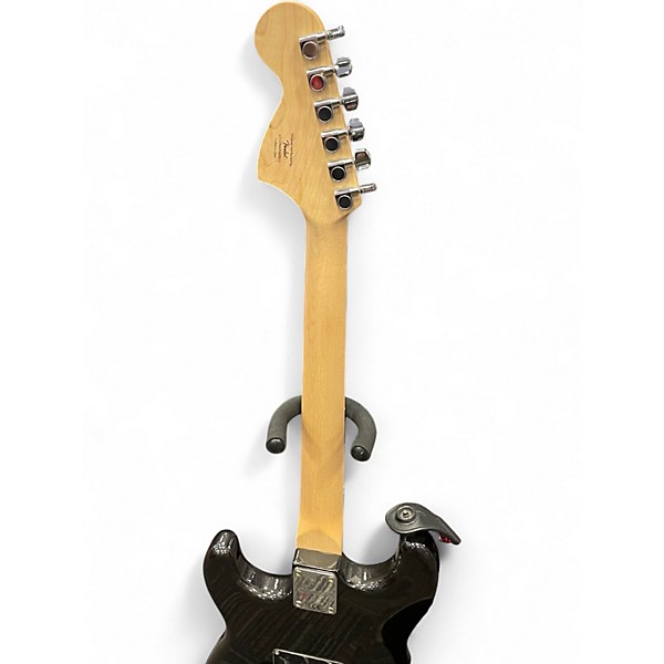 Used Squier Affinity Stratocaster BLACK SPARKLE Solid Body Electric Guitar