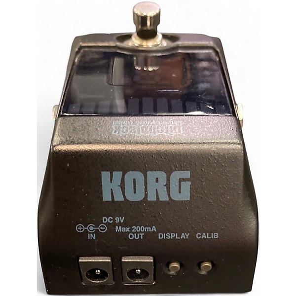 Used KORG PB01 Pitchblack Chromatic Tuner Pedal