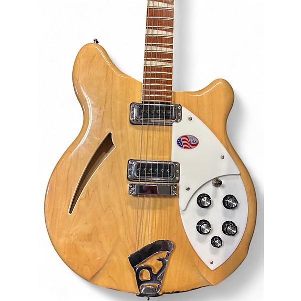 Used 2014 Rickenbacker 360 Mapleglo Hollow Body Electric Guitar