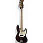 Used Squier Affinity Jazz Bass Candy Apple Red Electric Bass Guitar thumbnail