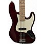 Used Squier Affinity Jazz Bass Candy Apple Red Electric Bass Guitar