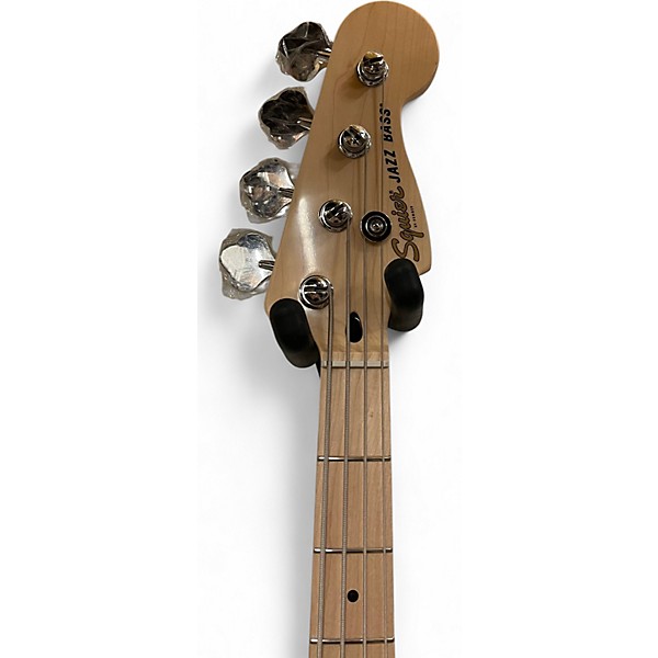 Used Squier Affinity Jazz Bass Candy Apple Red Electric Bass Guitar