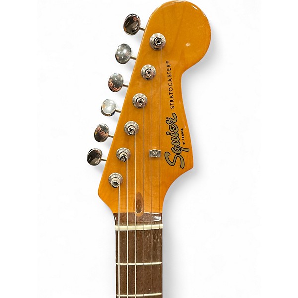 Used Squier Classic Vibe 1960S Stratocaster Lake Placid Blue Solid Body Electric Guitar
