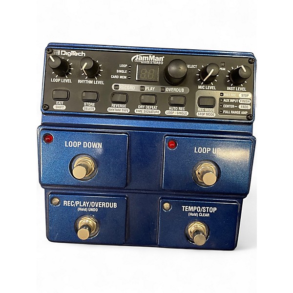 Used DigiTech JML Jam Man Looper Phrase Sampler Pedal