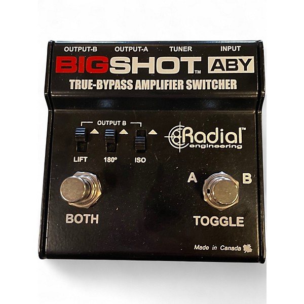 Used Radial Engineering Bigshot ABY Pedal