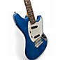Used Fender MIJ Mustang Sapphire Blue Trans Solid Body Electric Guitar