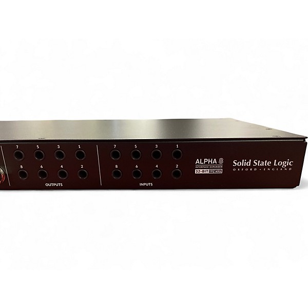 Used Solid State Logic Solid State Logic Alpha 8 8x8 A Audio Interface