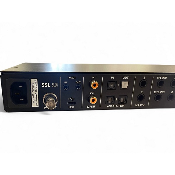 Used Solid State Logic SSL 18 26x28 Audio Interface