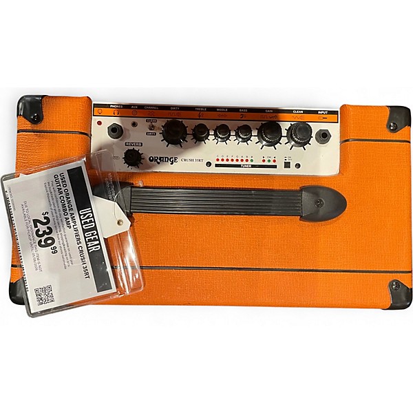 Used Orange Amplifiers Crush 35RT Guitar Combo Amp