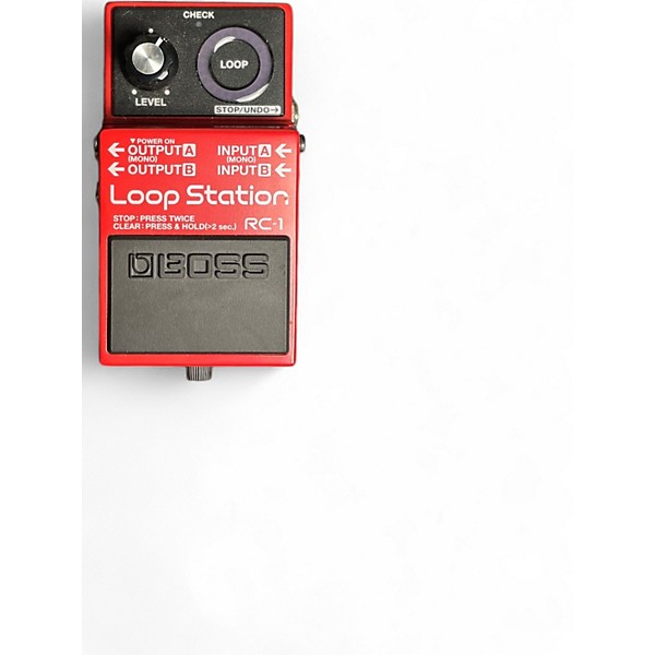 Used BOSS RC1 Loop Station Pedal