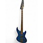 Used Guild Pilot Blue Electric Bass Guitar thumbnail