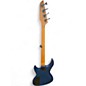 Used Guild Pilot Blue Electric Bass Guitar