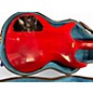 Vintage 1980s Ovation Ultra GP1 Trans Red Solid Body Electric Guitar