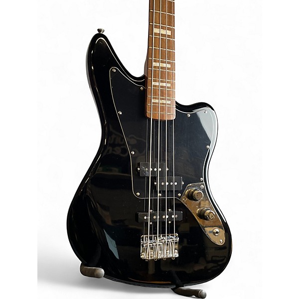 Used Squier CLASSIC VIBE JAGUAR BASS Black Electric Bass Guitar