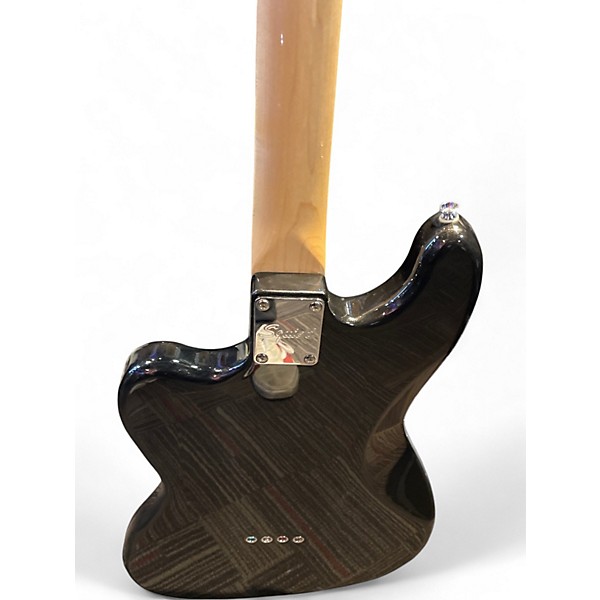 Used Squier Paranormal Rascal Bass Black Electric Bass Guitar