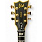 Used ESP LTD EC1000 Deluxe Black and Gold Solid Body Electric Guitar