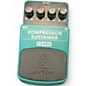 Used Behringer CS400 Compressor Sustainer Effect Pedal thumbnail