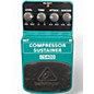 Used Behringer CS400 Compressor Sustainer Effect Pedal
