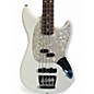 Used Fender American Performer Mustang Bass Alpine White Electric Bass Guitar