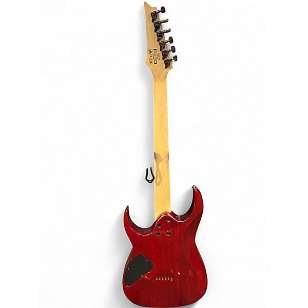 Used Ibanez RG421PB Caribbean Shoreline Flat Solid Body Electric Guitar