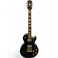 Used Epiphone Les Paul Custom Ebony Solid Body Electric Guitar thumbnail