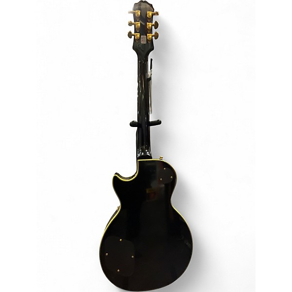 Used Epiphone Les Paul Custom Ebony Solid Body Electric Guitar