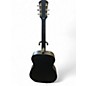 Used Fender Tim Armstrong Hellcat Black and White Acoustic Electric Guitar