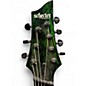Used Schecter Guitar Research C7 Apocalypse Green Solid Body Electric Guitar