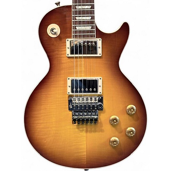 Used Gibson Alex Lifeson Signature Les Paul Axcess Sunburst Solid Body Electric Guitar