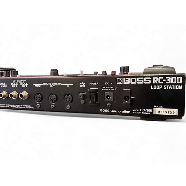 Used BOSS rc 300 loop station Pedal