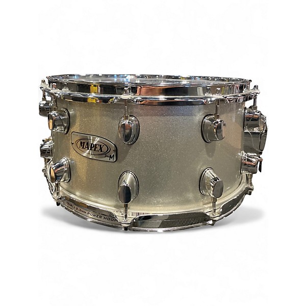 Used Mapex 14in Pro M  Silver Sparkle Drum